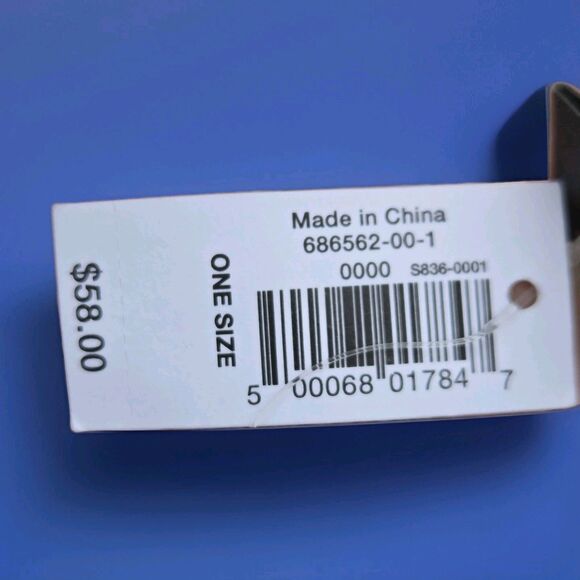 Banana Republic Ombre Sarong Blue Navy Cotton Beach Wrap One Size 45"x72" NWT - Picture 6 of 7